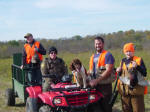 English Springer Spaniels hunt